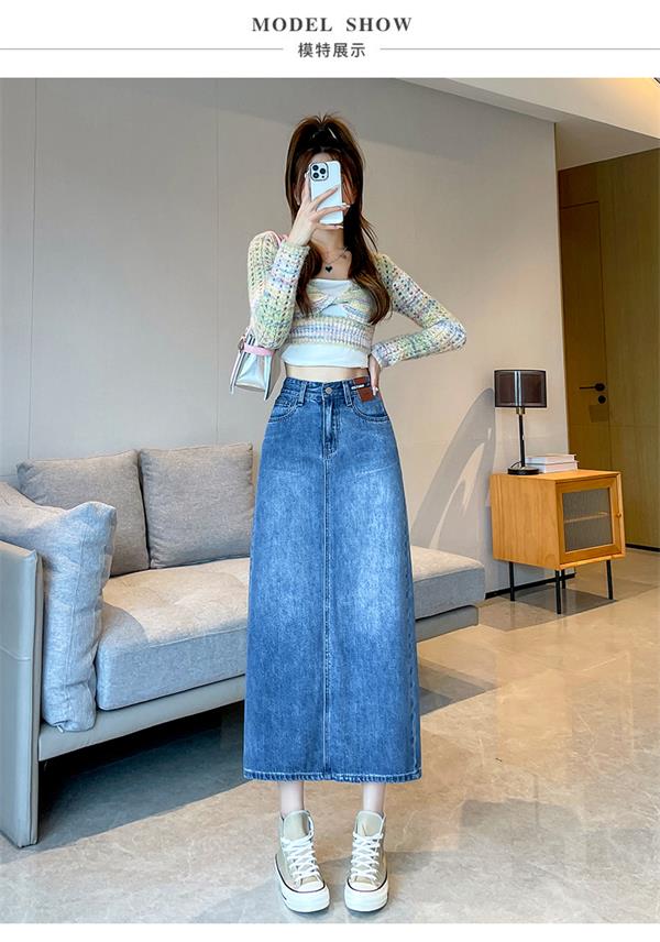 牛仔裙前開叉好看還是后開叉好看 牛仔裙前開叉好看還是后開叉好看